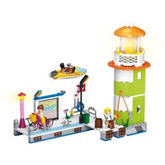 Sluban Lighthouse and Pier (Girl's Dream) bouwstenen set