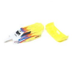 Losi - Body & Wing, Yellow/White: Mini-B (LOS210023)