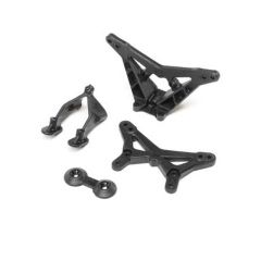 Losi - FR/RR Shock Tower Wing Stay: Mini-T 2.0, Mini-B (LOS214012)