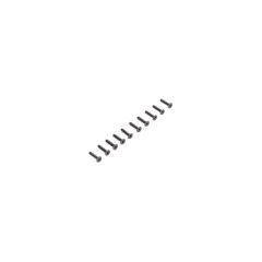 Flat Head Screws M2.5 x 12mm (10) (LOS235010)