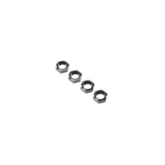 Wheel Nuts, Black (4): Super Baja Rey (LOS252078)