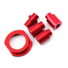 Engine Mount Spacer & Clutch Mount, Aluminum: 1/5 DB XL (LOS256002)