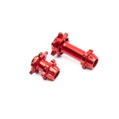 Losi - Aluminium Hub Set, Machined Red: Promoto-MX (LOS362000)