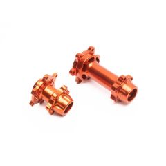 Losi - Aluminium Hub Set, Machined Orange: Promoto-MX (LOS362003)