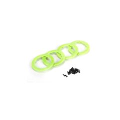 Beadlock Ring, Green with Screws (4): 22SCT (LOS43008)