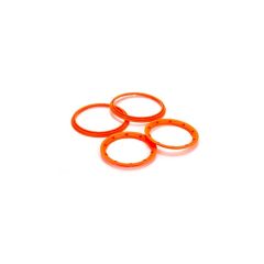 Beadlock Set, Inner & Outer, Fluorescent Orange (2): 5T (LOS45007)