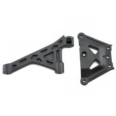 Front Chassis Brace Set: 8B,8T (LOSA4413)