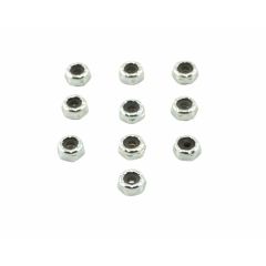 Losi - 4-40 Steel Locking 1/2 Nuts (10) (LOSA6308)