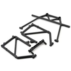 Rear Cage Mount & Fender Brace Set (4): 5T (LOSB2580)