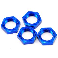 Wheel Nuts, Blue Anodized (4): 5T (LOSB3227)