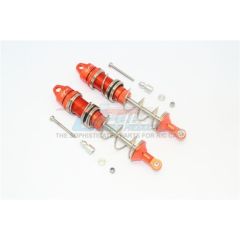 Aluminium Rear spring dampers 135mm, Orange - Arrma 1/8 Kraton 6S