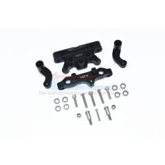 GPM Racing Aluminium Steering Assembly, Zwart- Arrma Kraton 8S