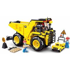 Sluban Mining Truck bouwstenen set