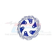 GPM - Aluminium 7075-T6 Rear Brake Disk - blauw - Losi 1/4 Promoto-MX