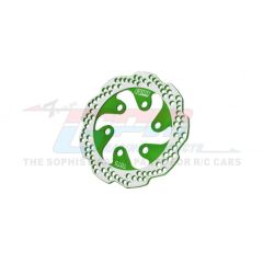 GPM - Aluminium 7075-T6 Rear Brake Disk - groen- Losi 1/4 Promoto-MX