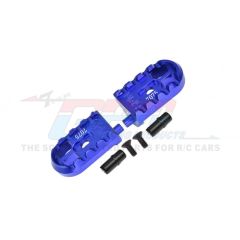 GPM - Aluminium 7075-T6 Motorcycle Foot Pegs Set - blauw - Losi 1/4 Promoto-MX