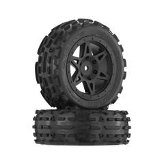 Dboots Sand Scorpion DB Tire Set Glued (Black) (Front) (2PCS) (AR550015)