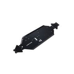 Arrma - Aluminum Chassis CNC 7075 T6 SWB Black: EXB (ARA320572)