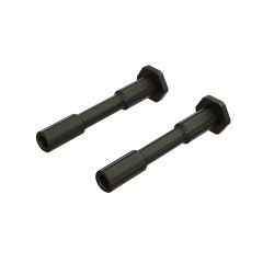 Arrma - Steel Steering Post 6x42mm Black (2) (ARA340186)