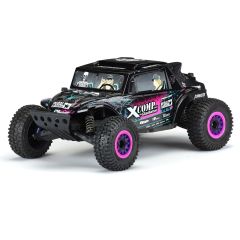 Proline Megalodon zwarte body voor oa Traxxas Slash 2WD & Traxxas Slash 4x4