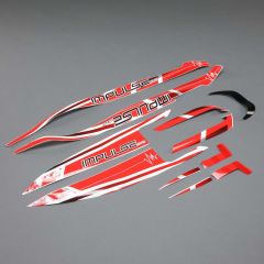 Proboat Decal Set White/Red: Impulse 32 (PRB289007)