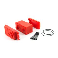 ADS Plastic Gear Servo Case (RED) (1PCS) (AR390090)