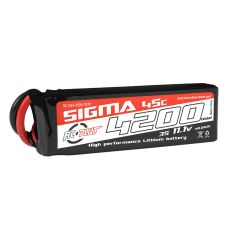 RC Plus Lipo 45c 11,1 volt 4200mah met XT60 stekker