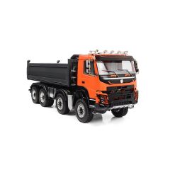 RC4WD 1/14 8x8 Armageddon Hydraulic Dump Truck (FMX) (Orange and Grey)