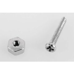 RC4WD 1mm x 6mm Machine Screw and Nut (VVV-C0002)