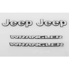 RC4WD 1/10 Metal Logo for Tamiya CC01 Wrangler (VVV-C0060)