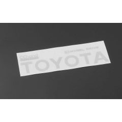 RC4WD Metal Rear Emblem for TF2 Mojave Body (White) (VVV-C0290)