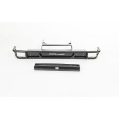 RC4WD Tube Rear Bumper for Axial SCX10 II XJ (Black) (VVV-C0340)