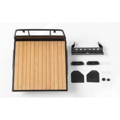 RC4WD Wood Flatbed w/Mudflaps for Mojave II Four Door Body Set (VVV-C0395)