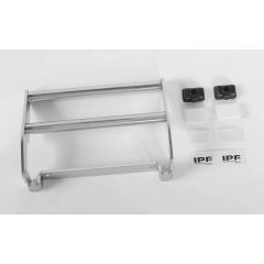 RC4WD Cowboy Front Grille Guard W/Lights for Traxxas TRX-4 '79 Bronco Ranger XLT (Silver) (VVV-C0503)