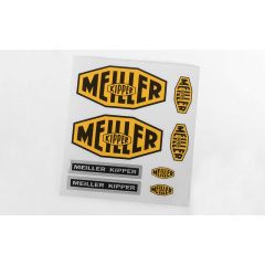 RC4WD Meiller Kipper Decal Set for Mercedes-Benz Arocs 3348 6x4 Tipper Truck (VVV-C0527)