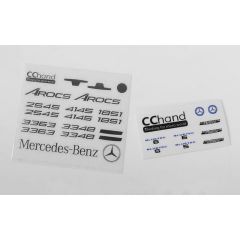 RC4WD Emblems Set for Mercedes-Benz Arocs 3348 6x4 Tipper Truck (VVV-C0530)