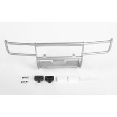 RC4WD Ranch Front Grille Guard W/Lights for Tamiya 1/10 Isuzu Mu Type X CC-01 (Silver) (VVV-C0567)