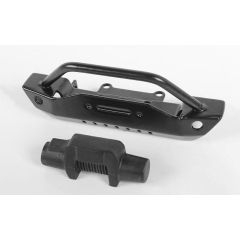 RC4WD Steel Stinger Front Bumper W/Plastic Winch for 1/18 Gelande II RTR W/Black Rock Body (Black) (VVV-C0582)