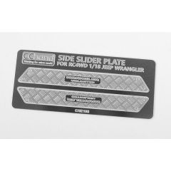 RC4WD Metal Side Diamond Plates for 1/18 Gelande II Black Rock (VVV-C0595)