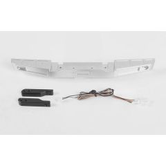 RC4WD Front Winch Bumper W/LED Lights for Traxxas TRX-4 '79 Bronco Ranger XLT (Silver) (VVV-C0607)