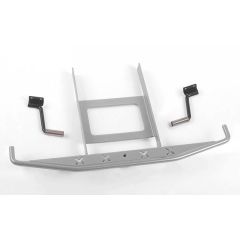 RC4WD Rough Stuff Metal Rear Bumper w/Exhaust Tips for Axial SCX10 II 1969 Chevrolet Blazer (Silver) (VVV-C0649)