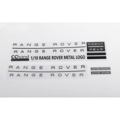 RC4WD Metal Emblem Set for JS Scale 1/10 Range Rover Classic Body (VVV-C0650)