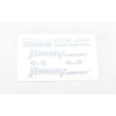 RC4WD Metal Emblems for MST 1/10 CMX w/ Jimny J3 Body (White) (VVV-C0658)