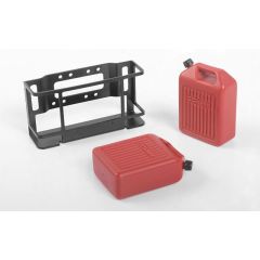 RC4WD 1/10 Dual Portable Jerry Cans w/ Mount (VVV-C0698)