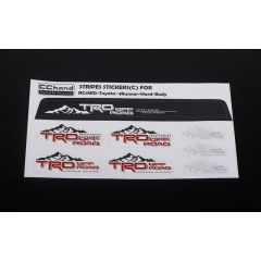 RC4WD Front Windshield Decals for 1985 Toyota 4Runner Hard Body (VVV-C0752)