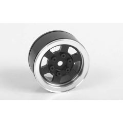 RC4WD Six-Spoke 1.55 Internal Beadlock Wheels (Black) (VVV-C0806)