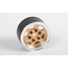 RC4WD Six-Spoke 1.55 Internal Beadlock Wheels (Gold) (VVV-C0808)