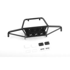 RC4WD Tri-X Steel Stinger Front Bumper w/ IPF Lights for Vanquish VS4-10 Origin Body (Black) (VVV-C0940)