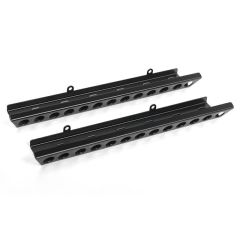 RC4WD Shirya Steel Side Sliders for Vanquish VS4-10 Origin Body (Black) (VVV-C0960)