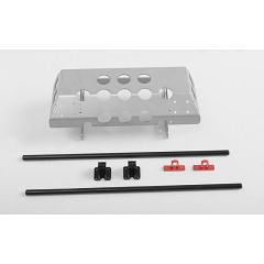 RC4WD Tarka Steel Tube Bumper with Skid Plate and D-Ring Mounts for Traxxas Mercedes-Benz G 63 AMG 6x6 (VVV-C0983)